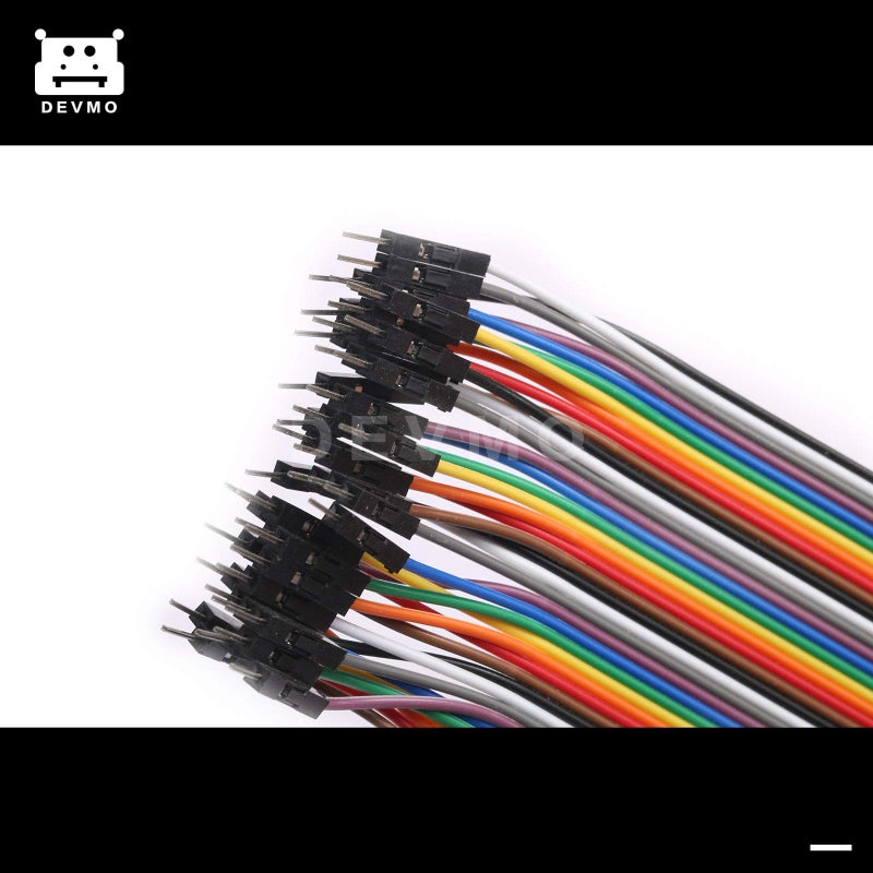 DEVMO 120pcs Dupont Wire Jumper Cable Ribbon 20cm Male to Female Compatible with Ar-duino Breadboard SMT32 Ar-duino Raspberry Pi - Image 4